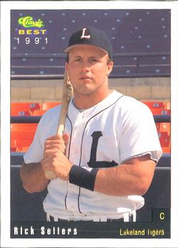 1991 Classic Best Lakeland Tigers #16 Rick Sellers Front
