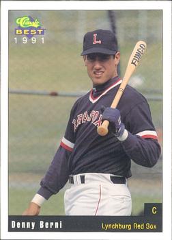 1991 Classic Best Lynchburg Red Sox #11 Denny Berni Front