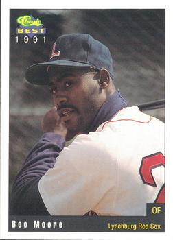 1991 Classic Best Lynchburg Red Sox #23 Boo Moore Front