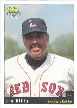 1991 Classic Best Lynchburg Red Sox #26 Jim Bibby Front
