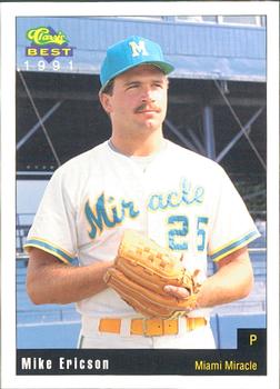 1991 Classic Best Miami Miracle #6 Mike Ericson Front