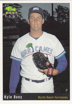 1991 Classic Best Myrtle Beach Hurricanes #3 Kyle Duey Front