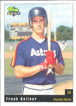 1991 Classic Best Osceola Astros #19 Frank Kellner Front