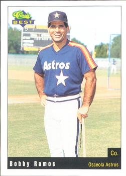 1991 Classic Best Osceola Astros #20 Bobby Ramos Front