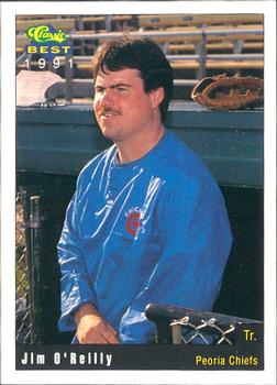 1991 Classic Best Peoria Chiefs #24 Jim O'Reilly Front