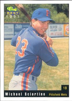 1991 Classic Best Pittsfield Mets #9 Michael Sciortino Front