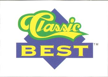 1991 Classic Best Quad City Angels #NNO Quad City Angels logo Front