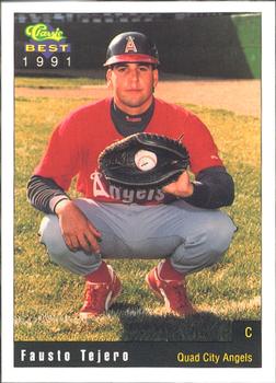1991 Classic Best Quad City Angels #14 Fausto Tejero Front
