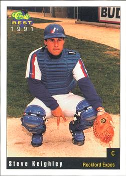 1991 Classic Best Rockford Expos #15 Steve Keighley Front