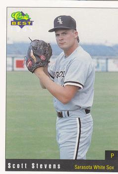 1991 Classic Best Sarasota White Sox #10 Scott Stevens Front