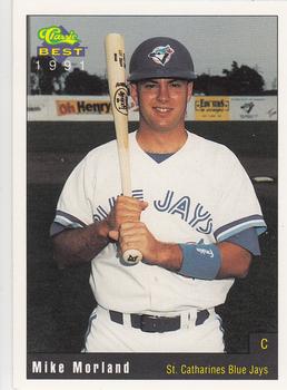 1991 Classic Best St. Catharines Blue Jays #1 Mike Morland Front