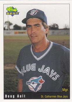 1991 Classic Best St. Catharines Blue Jays #26 Doug Ault Front