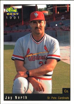 1991 Classic Best St. Petersburg Cardinals #11 Jay North Front