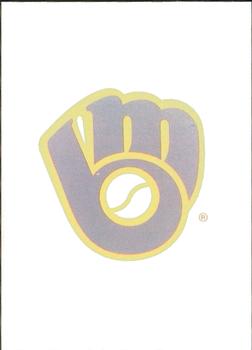 1991 Classic Best Stockton Ports #NNO Milwaukee Brewers logo Back