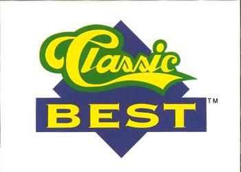 1991 Classic Best Stockton Ports #26 Checklist Front