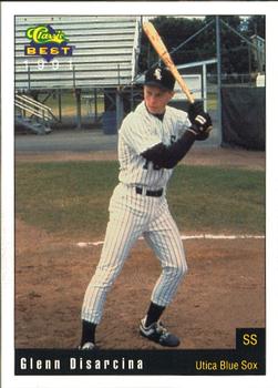 1991 Classic Best Utica Blue Sox #16 Glenn Disarcina Front