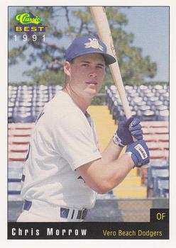 1991 Classic Best Vero Beach Dodgers #29 Chris Morrow Front