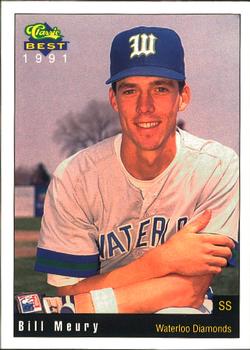 1991 Classic Best Waterloo Diamonds #18 Bill Meury Front