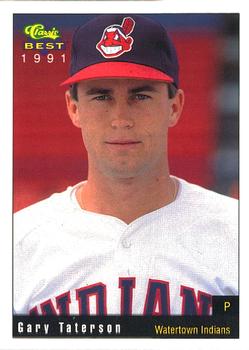 1991 Classic Best Watertown Indians #12 Gary Tatterson Front