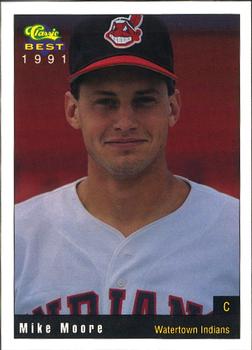 1991 Classic Best Watertown Indians #14 Mike Moore Front