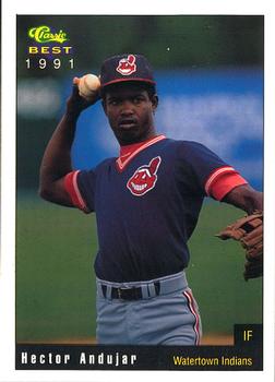 1991 Classic Best Watertown Indians #16 Hector Andujar Front