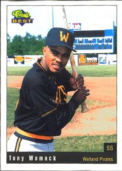 1991 Classic Best Welland Pirates #2 Tony Womack Front
