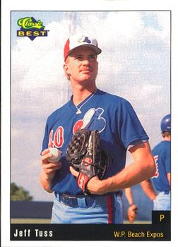 1991 Classic Best West Palm Beach Expos #13 Jeff Tuss Front