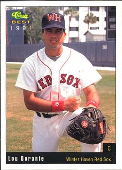1991 Classic Best Winter Haven Red Sox #12 Lou Dorante Front