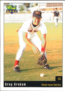 1991 Classic Best Winter Haven Red Sox #18 Greg Graham Front