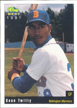 1991 Classic Best Bellingham Mariners #7 Sean Twitty Front