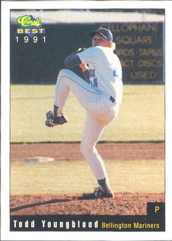 1991 Classic Best Bellingham Mariners #25 Todd Youngblood Front