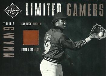 2011 Panini Limited - Gamers Gloves #3 Tony Gwynn Front
