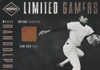2011 Panini Limited - Gamers Gloves #15 Willie Randolph Front