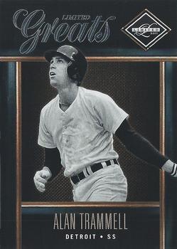 2011 Panini Limited - Greats #15 Alan Trammell Front