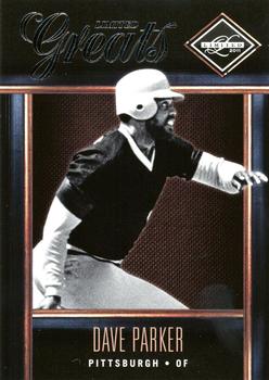 2011 Panini Limited - Greats #20 Dave Parker Front