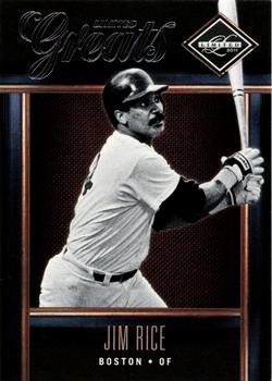 2011 Panini Limited - Greats #26 Jim Rice Front