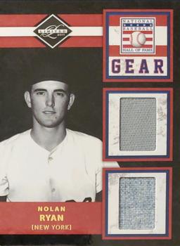 2011 Panini Limited - Hall of Fame Gear #8 Nolan Ryan Front
