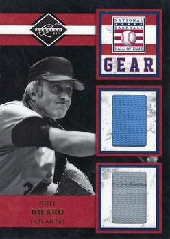 2011 Panini Limited - Hall of Fame Gear #9 Phil Niekro Front