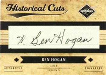 2011 Panini Limited - Historical Cuts #19 Ben Hogan Front
