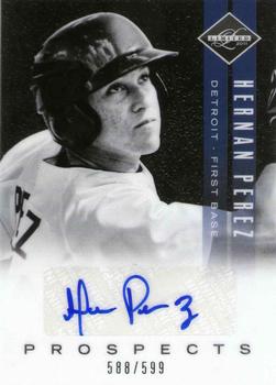 2011 Panini Limited - Prospects Signatures #20 Hernan Perez Front