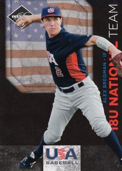 2011 Panini Limited - USA Baseball National Team #24 Alex Bregman Front