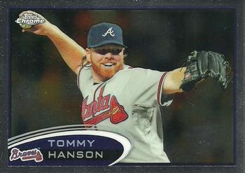 2012 Topps Chrome #33 Tommy Hanson Front
