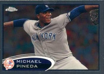 2012 Topps Chrome #7 Michael Pineda Front