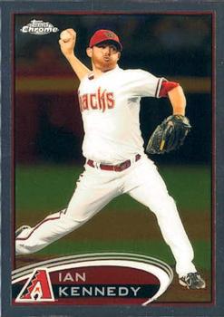 2012 Topps Chrome #11 Ian Kennedy Front