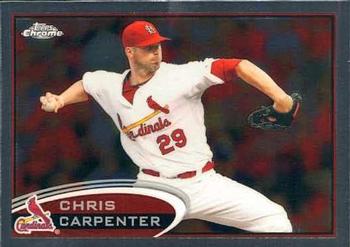 2012 Topps Chrome #17 Chris Carpenter Front