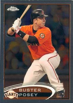 2012 Topps Chrome #24 Buster Posey Front