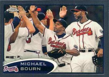 2012 Topps Chrome #113 Michael Bourn Front