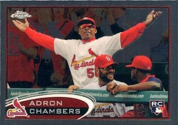 2012 Topps Chrome #153 Adron Chambers Front