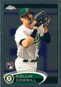 2012 Topps Chrome #178 Collin Cowgill Front