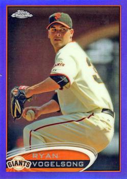 2012 Topps Chrome - Purple Refractors #138 Ryan Vogelsong Front